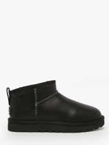 Enkellaarsjes Uit Leder Ugg Zwart women 1163490