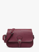 Cross Body Tas Grained Miniprix Violet grained F3601