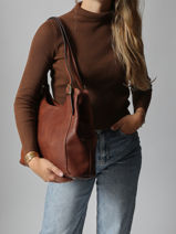 Handtas Toscane Hexagona Bruin toscane 23666-28-vue-porte