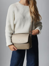 Cross Body Tas Maya Hexagona Beige maya 2120201-vue-porte