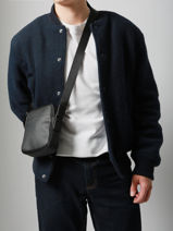 Cross Body Tas Hexagona Zwart odyssey 489976-vue-porte