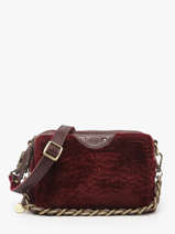 Cross Body Tas Vintage Leder Mila louise Bruin vintage 23673FUC