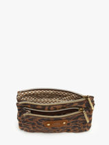 Portemonnee Mila louise Bruin jn 23690JN1-vue-porte