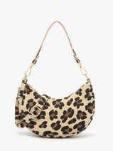 Schoudertas Velvet Leopardo Milano Beige velvet leopardo VL25064