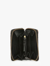 Portefeuille Leder Paul marius Zwart leopard ALICELEO-vue-porte