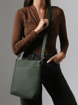 Cross Body Tas Tiki Mini Leder Nathan baume Groen victoria N1910586-vue-porte