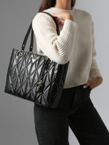 Schoudertas Aldina Guess Zwart aldina GG966325-vue-porte