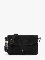 Cross Body Tas Velvet Milano Zwart velvet VE260612