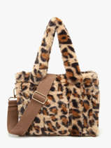 Handtas Fur David jones Beige fur CM7879