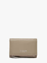 Portemonnee Met Kaarthouder David jones Beige dune 1