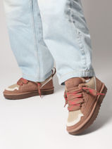 Sneakers Lowmel Uit Leder Ugg Bruin women 1144032-vue-porte