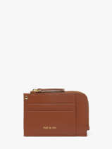 Portemonnee Lana Leder Nat et nin Bruin vintage LANA