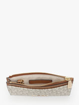 Portemonnee Michael kors Beige jet set F5GJ6D8B-vue-porte
