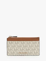 Portemonnee Michael kors Beige jet set F5GJ6D8B