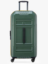 Uitbreidbare Harde Reiskoffer Rempart 2.0 Delsey Groen rempart 2.0 828