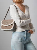 Schoudertas Sheep David jones Grijs sheep CM7753-vue-porte