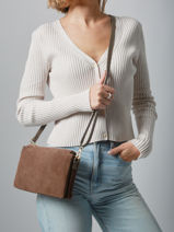 Cross Body Tas Velvet Caviar Milano Bruin velvet caviar VC24117-vue-porte