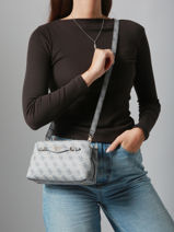 Cross Body Tas Katya Guess Blauw katya SG965212-vue-porte