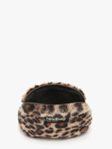 Portemonnee Hindbag Bruin fourrure F-vue-porte