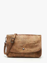Cross Body Tas Snake Miniprix Bruin snake 19645