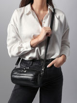 Cross Body Tas North Leder Nathan baume Zwart north 1-vue-porte