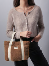 Handtas Teddy Hindbag Bruin teddy TE-vue-porte