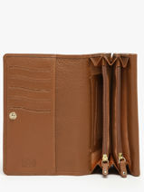 Portefeuille Caviar Leder Crinkles Bruin caviar 14001-vue-porte