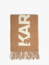 Sjaal Karl lagerfeld Bruin k essential A4W33125