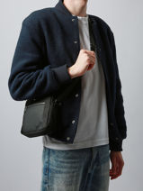 Cross Body Tas Serge blanco Zwart control CTL13012-vue-porte