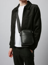 Cross Body Tas Tommy hilfiger Zwart th city AM01941-vue-porte