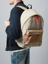 Rugzak Lacoste Beige neo croc NU5095NZ-vue-porte