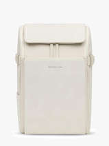 Business Rugzak 1 Compartiment Met 16" Laptopvak Bali Medium Kapten and son Wit bali M