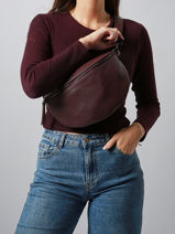 Heuptasje Caviar Leder Milano Rood caviar CA21123-vue-porte