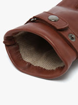 Handschoenen Omega Bruin men gloves 720COP-vue-porte