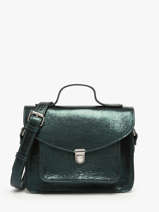 Cross Body Tas Melle George Minuit Leder Paul marius Groen minuit GEORGMIN