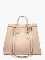 Handtas Belleville Leder Lancel Beige belleville A13738