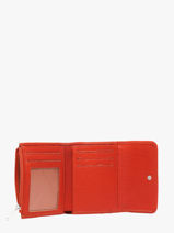 Portemonnee Leder Arthur & aston Oranje ange 316-vue-porte