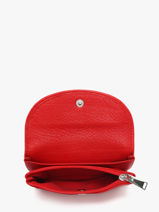 Portemonnee Leder Arthur & aston Rood ange 992-vue-porte