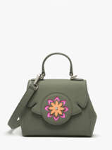 Handtas Yumi Mandala Leder Nathan baume Groen mandala 4M