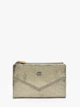 Portefeuille Vintage Leder Mila louise Beige vintage 3760RXXC