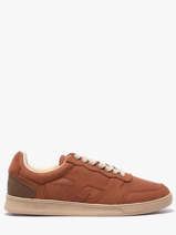 Sneakers Uit Leder Faguo Bruin men 26CG0101