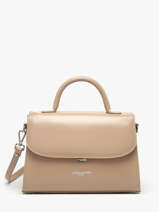 Cross Body Tas M Suave Leder Lancaster Beige suave even 17