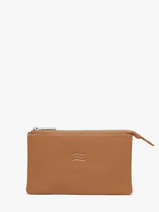 Portefeuille Caviar Leder Crinkles Bruin caviar 14196