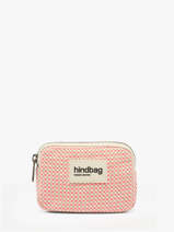 Portemonnee Hindbag Roze tressage TS
