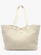 Schoudertas Tressage Katoen Hindbag Beige tressage TS