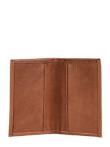 Kaarthouder Leder Arthur & aston Bruin johany 121-vue-porte