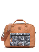 Documententas 1 Compartiment Met 15" Laptopvak Cabaia Bruin laptop MESS