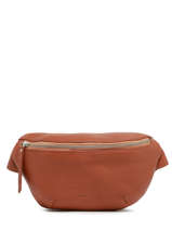 Heuptasje La Banane Leder Paul marius Bruin vintage BANANE