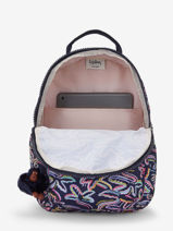 Rugzak 1 Compartiment Met 15" Laptopvak Kipling Blauw back to school KI5357-vue-porte