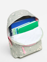 Mini Rugzak Kidzroom Groen made for fun 3868-vue-porte